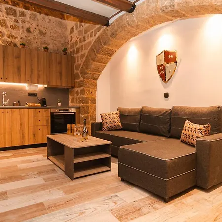 Inverno Medieval Apartment Rhodes City Buitenkant foto